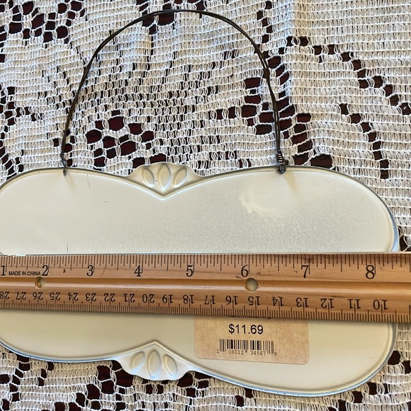 If Cats Could Talk They Wouldn’t Metal sign 8.5 x 4, with wire hanger NWT - Picture 4 of 8